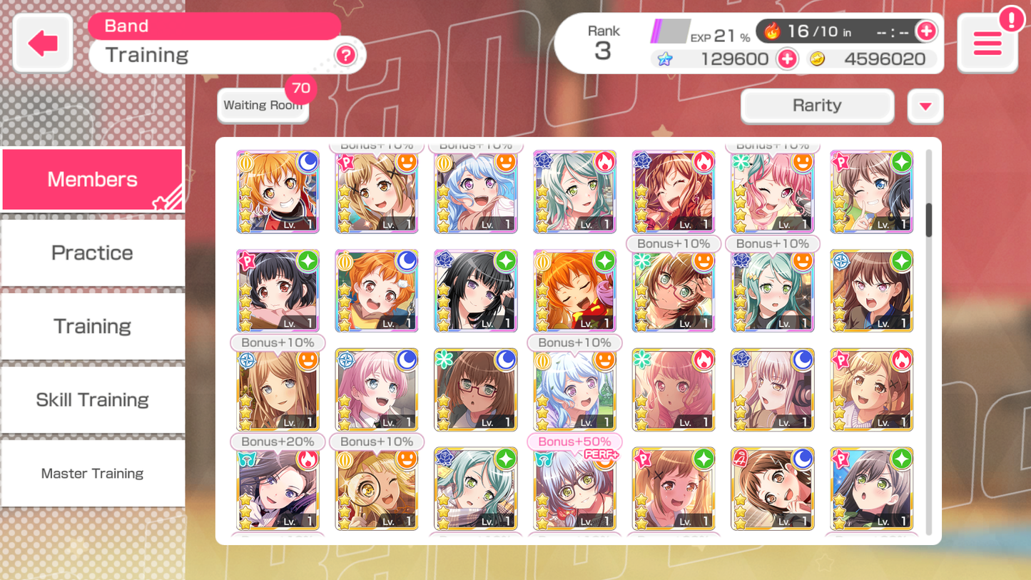 BanG Dream EN【6 PPP 6 PP 5 Monica 5⭐️】💎129,600 Gems💎27 x5⭐️42 x4⭐️ Bandori starter【INSTANT SEND】