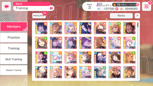 【10 RAS+Monica+Roselia 5⭐️Limited 4⭐️ Tomori】BanG Dream EN💎137,700 Gems💎 25 x5⭐️ 51 x4⭐️ Bandori starter【INSTANT SEND】