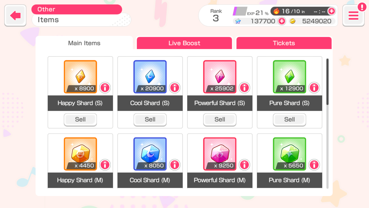 【10 RAS+Monica+Roselia 5⭐️Limited 4⭐️ Tomori】BanG Dream EN💎137,700 Gems💎 25 x5⭐️ 51 x4⭐️ Bandori starter【INSTANT SEND】