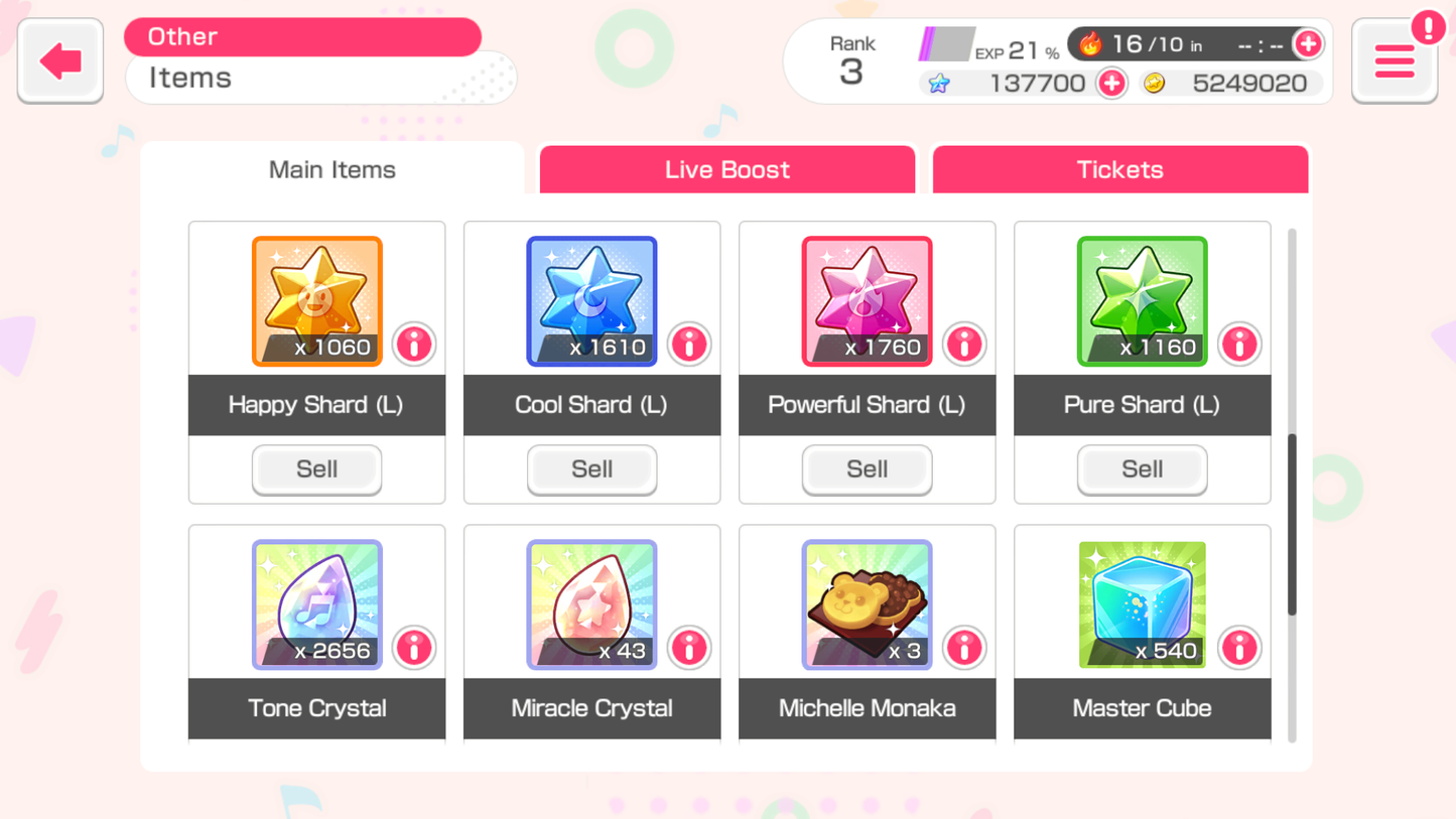 【10 RAS+Monica+Roselia 5⭐️Limited 4⭐️ Tomori】BanG Dream EN💎137,700 Gems💎 25 x5⭐️ 51 x4⭐️ Bandori starter【INSTANT SEND】