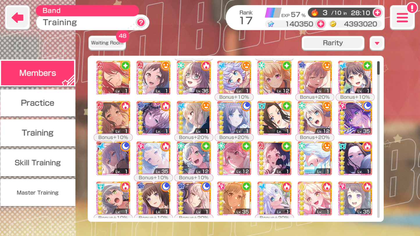 BanG Dream EN💎140,350 Gems💎 28 x5⭐️ 46 x4⭐️ Bandori starter【INSTANT SEND】
