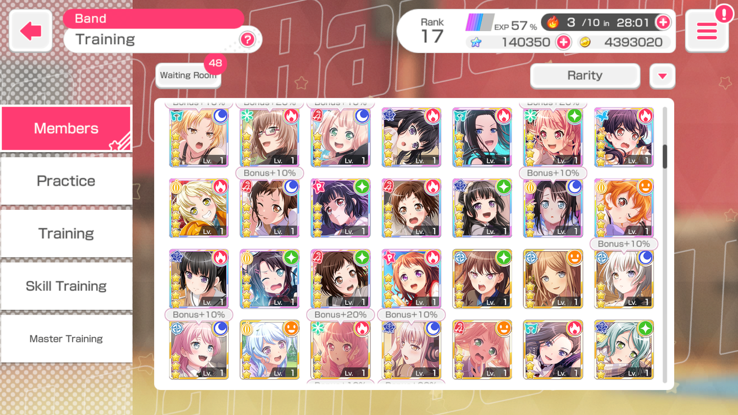 BanG Dream EN💎140,350 Gems💎 28 x5⭐️ 46 x4⭐️ Bandori starter【INSTANT SEND】