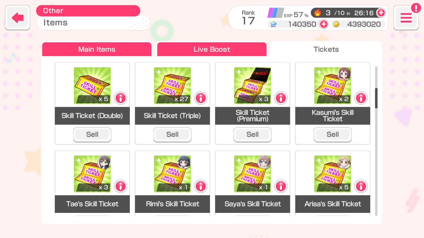 BanG Dream EN💎140,350 Gems💎 28 x5⭐️ 46 x4⭐️ Bandori starter【INSTANT SEND】