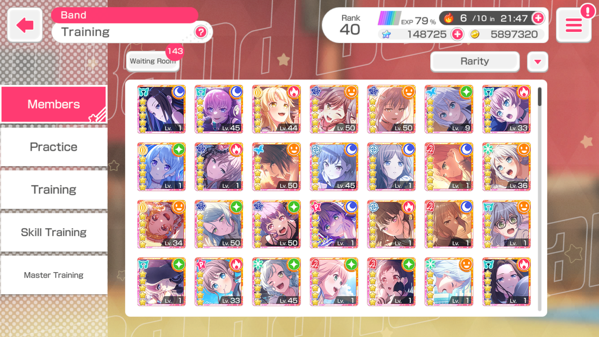 BanG Dream EN💎148,725 Gems💎 35 x5⭐️ 50 x4⭐️ Bandori starter【INSTANT SEND】
