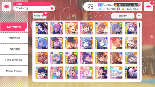 BanG Dream EN💎148,725 Gems💎 35 x5⭐️ 50 x4⭐️ Bandori starter【INSTANT SEND】