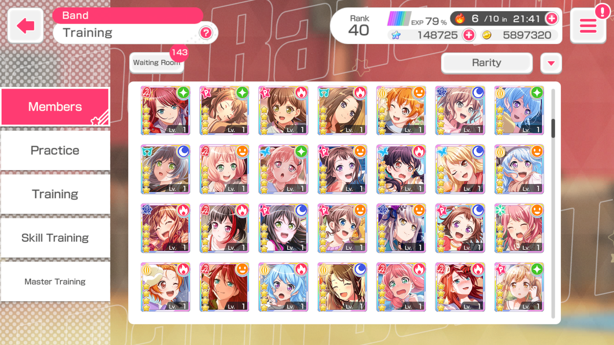 BanG Dream EN💎148,725 Gems💎 35 x5⭐️ 50 x4⭐️ Bandori starter【INSTANT SEND】