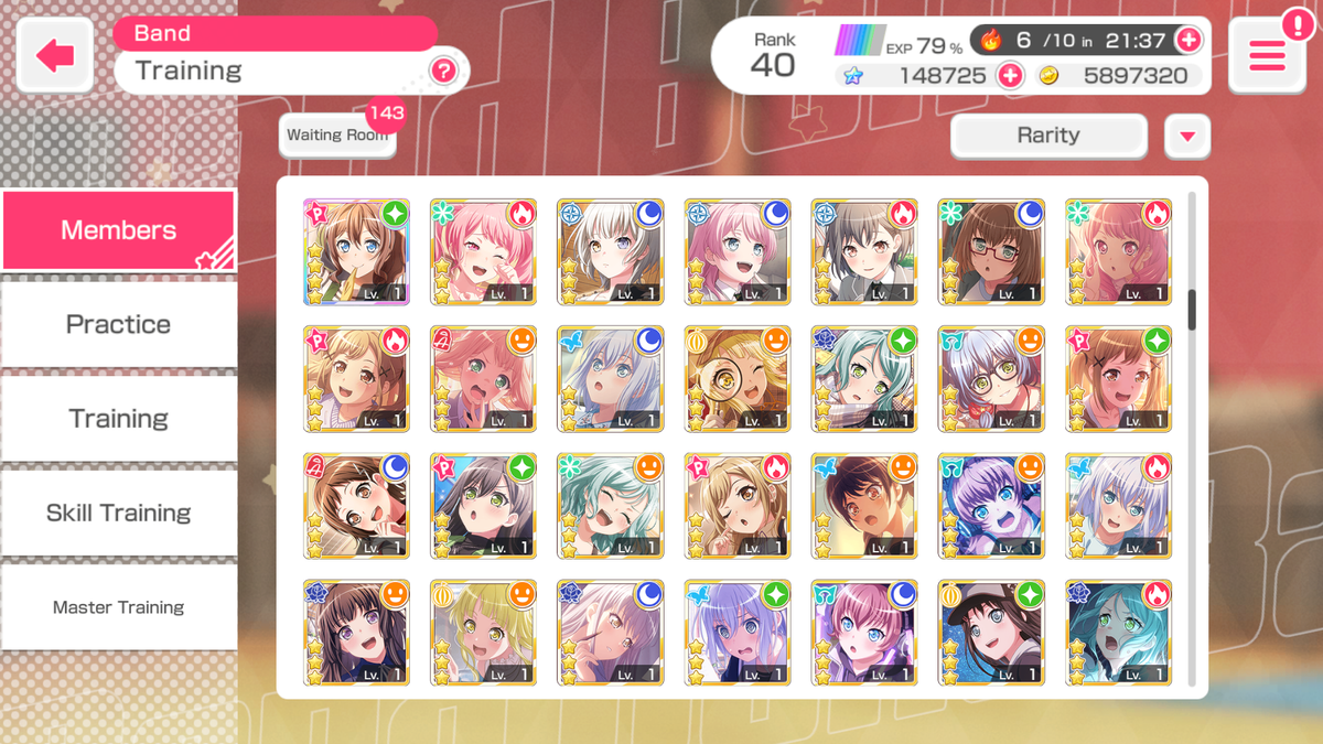 BanG Dream EN💎148,725 Gems💎 35 x5⭐️ 50 x4⭐️ Bandori starter【INSTANT SEND】